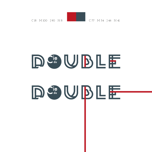 Compagnie du double logo - eszett studio